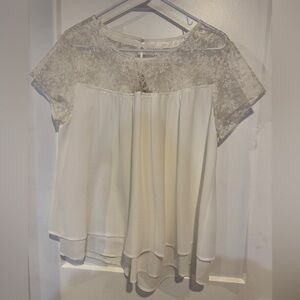Ariat Lace Shoulder Blouse